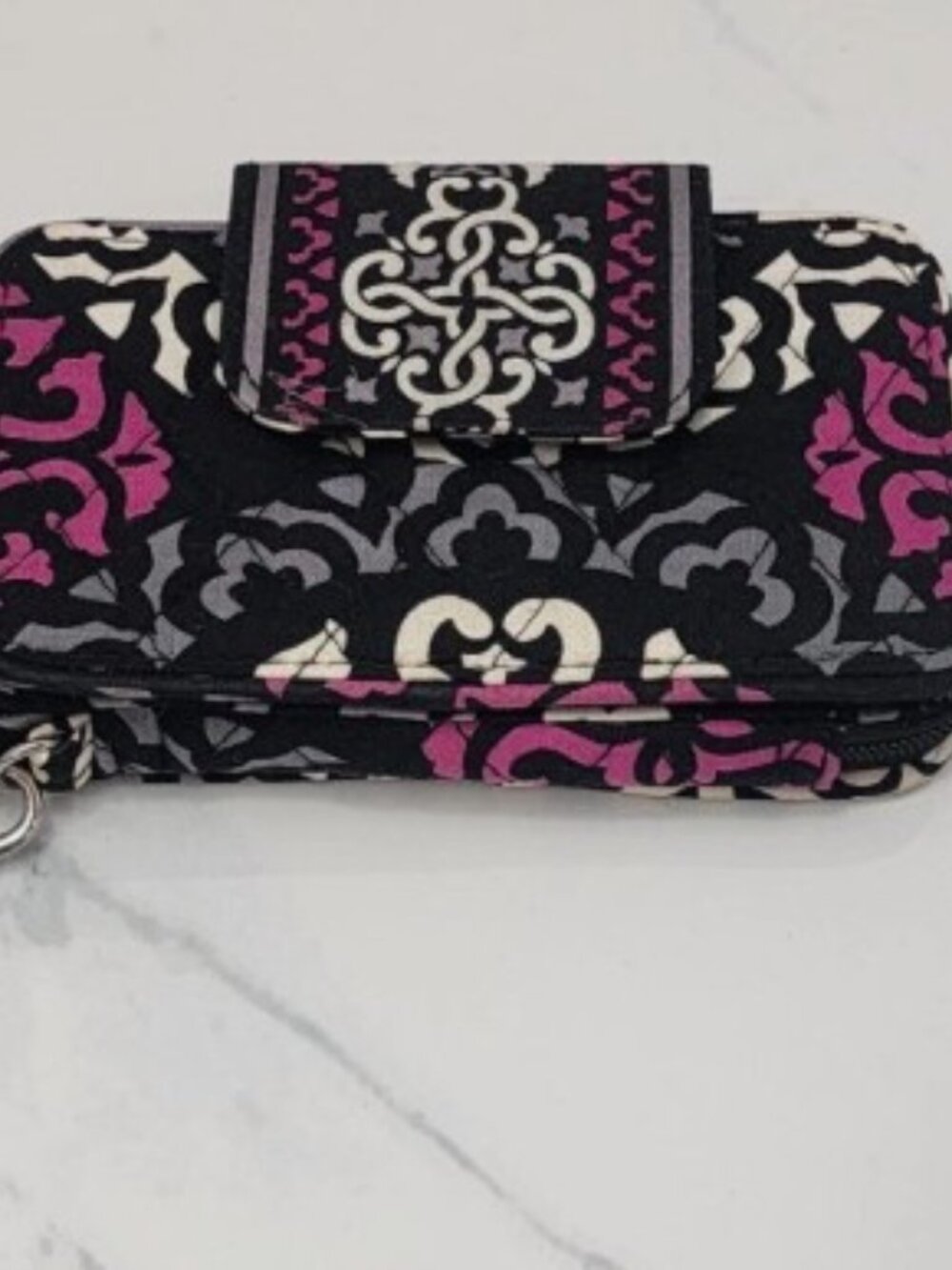 Vera Bradley Canterberry Magenta Wristlet/Wallet